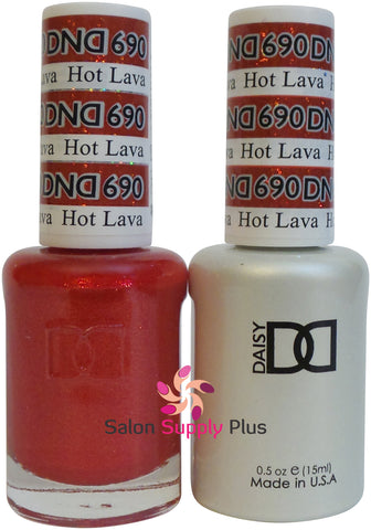 690 -  DND Duo Gel - Hot Lava