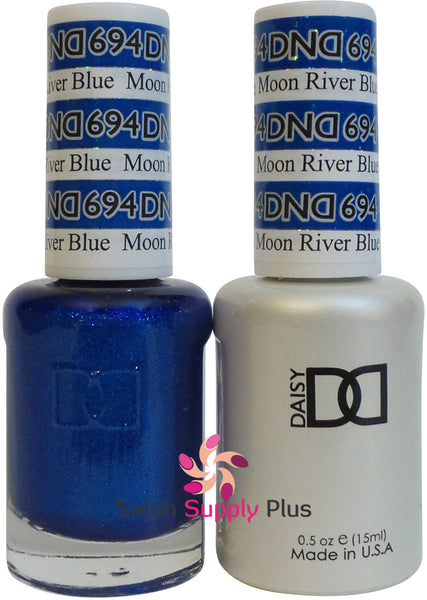 694 -  DND Duo Gel - Moon River Blue