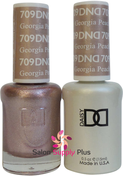 709 -  DND Duo Gel - Georgia Peach