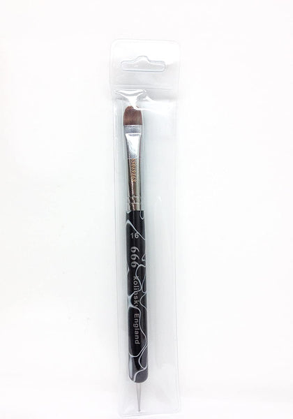 French Brush with Dotting Tool - Size 16