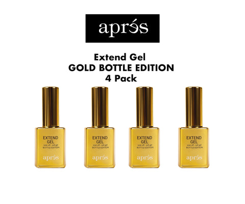 Apres Extend Gel - Gold Bottle Edition - 4 Pack