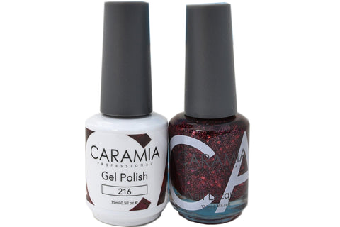 CARAMIA GEL - 216 (GEL + LACQUER)