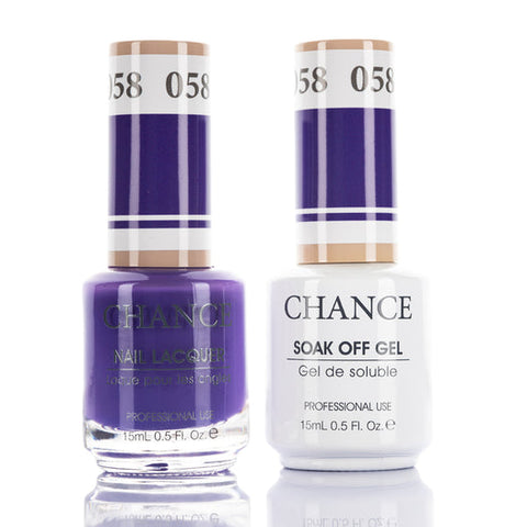Chance by Cre8tion Gel & Nail Lacquer Duo 0.5oz - 058