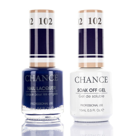 Chance by Cre8tion Gel & Nail Lacquer Duo 0.5oz - 102