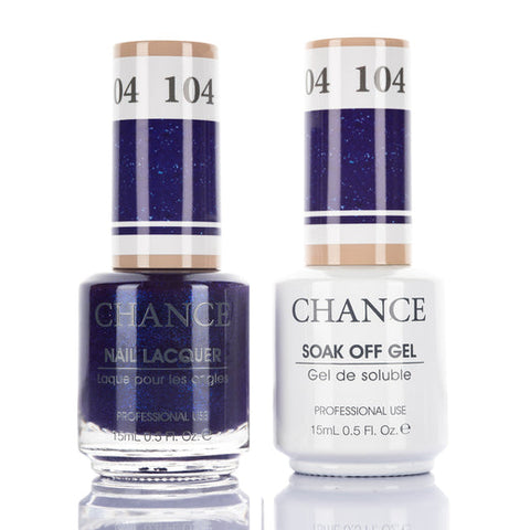 Chance by Cre8tion Gel & Nail Lacquer Duo 0.5oz - 104