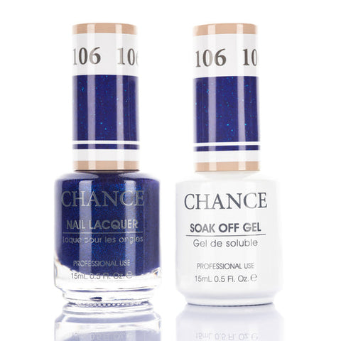 Chance by Cre8tion Gel & Nail Lacquer Duo 0.5oz - 106