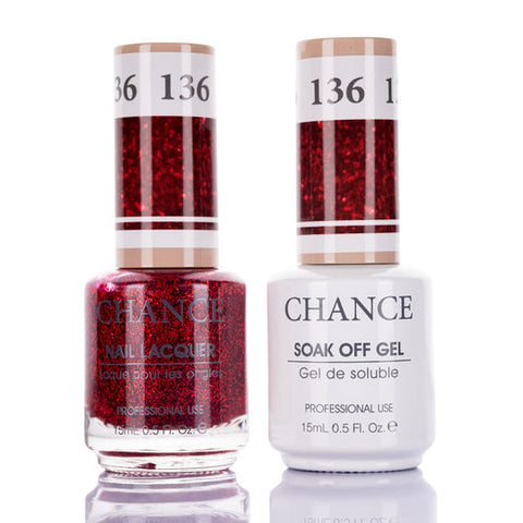 Chance by Cre8tion Gel & Nail Lacquer Duo 0.5oz - 136