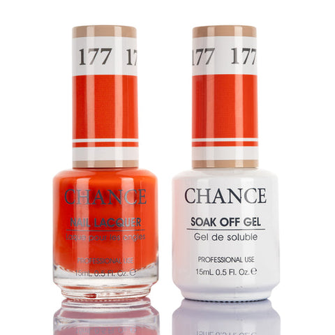 Chance by Cre8tion Gel & Nail Lacquer Duo 0.5oz - 177
