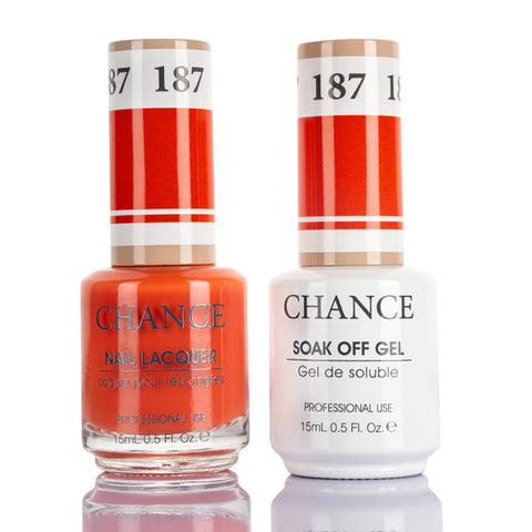 Chance by Cre8tion Gel & Nail Lacquer Duo 0.5oz - 187