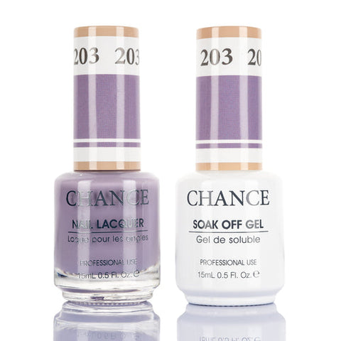 Chance by Cre8tion Gel & Nail Lacquer Duo 0.5oz - 203