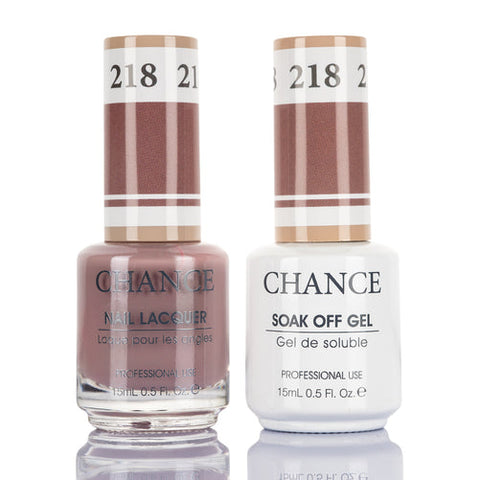 Chance by Cre8tion Gel & Nail Lacquer Duo 0.5oz - 218