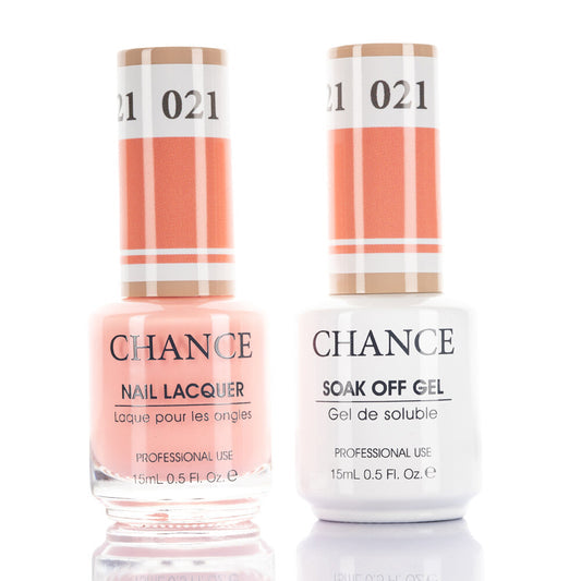 Chance by Cre8tion Gel & Nail Lacquer Duo 0.5oz - 021