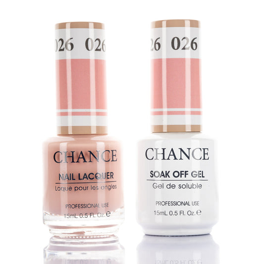 Chance by Cre8tion Gel & Nail Lacquer Duo 0.5oz - 026
