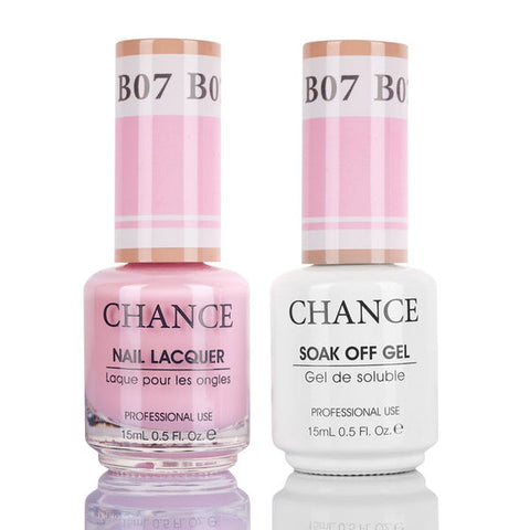 Chance by Cre8tion Gel & Nail Lacquer Duo 0.5oz B07 - Bare Collection