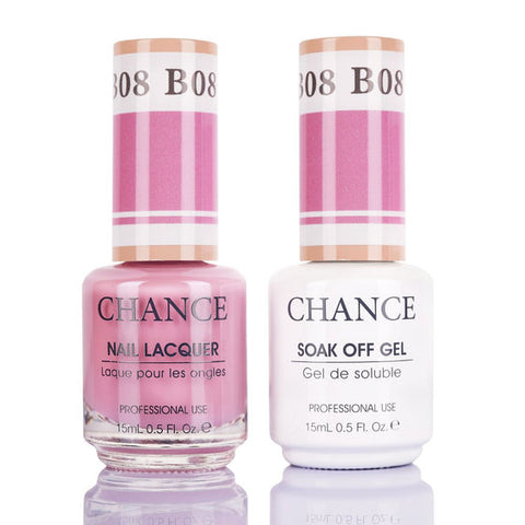 Chance by Cre8tion Gel & Nail Lacquer Duo 0.5oz B08 - Bare Collection