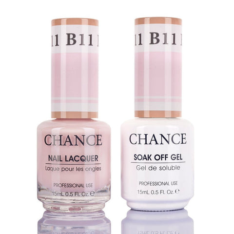 Chance by Cre8tion Gel & Nail Lacquer Duo 0.5oz B11 - Bare Collection