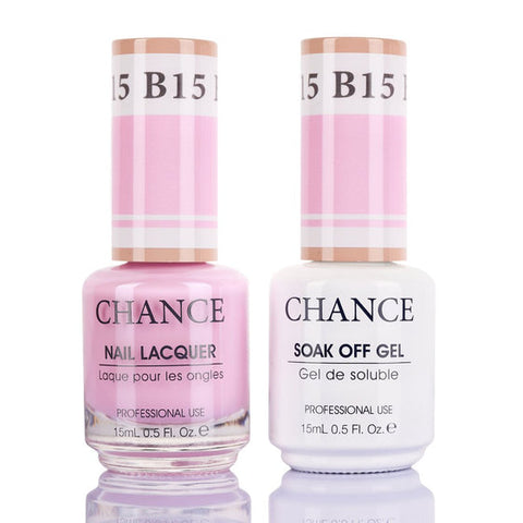 Chance by Cre8tion Gel & Nail Lacquer Duo 0.5oz B15 - Bare Collection