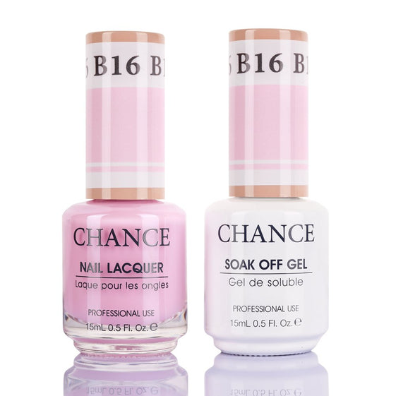 Chance by Cre8tion Gel & Nail Lacquer Duo 0.5oz B16 - Bare Collection