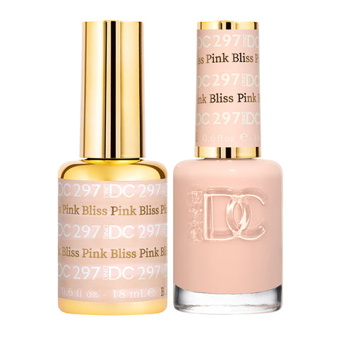 297 - DND DC DUO GEL - PINK BLISS - FALL 2021 COLLECTION (GEL + LACQUER)
