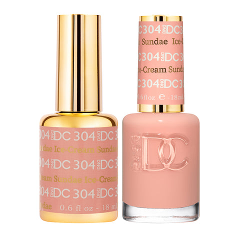 304 - DND DC DUO GEL - ICE-CREAM SUNDAE - FALL 2021 COLLECTION (GEL + LACQUER)