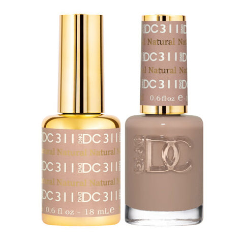 311 - DND DC DUO GEL - NATURAL - FALL 2021 COLLECTION (GEL + LACQUER)