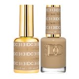 313 - DND DC DUO GEL - COCO BUTTER - FALL 2021 COLLECTION (GEL + LACQUER)