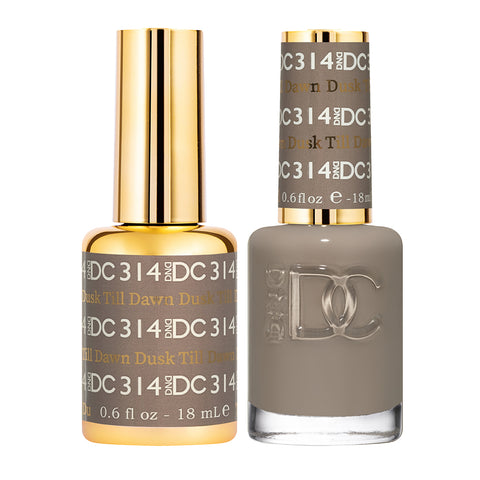 314 - DND DC DUO GEL - DUSK TILL DAWN - FALL 2021 COLLECTION (GEL + LACQUER)