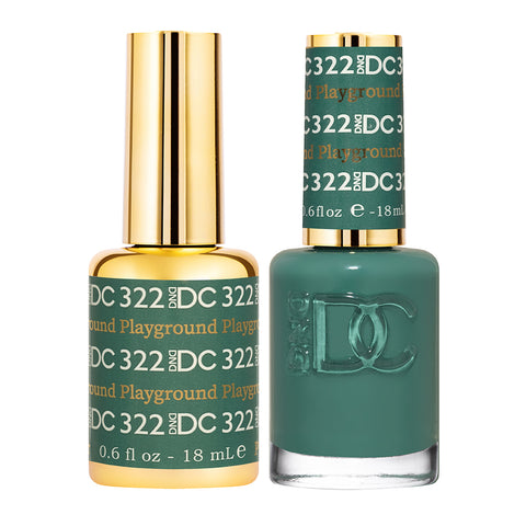 322 - DND DC DUO GEL - PLAYGROUND - FALL 2021 COLLECTION (GEL + LACQUER)