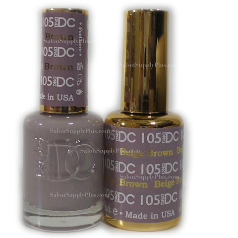 105 - DND DC GEL - BEIGE BROWN