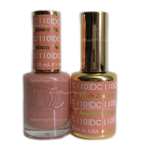 110 - DND DC GEL - PEACH JEALOUSLY