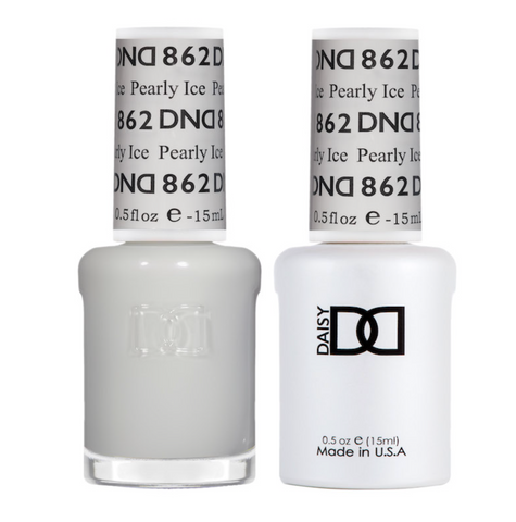 862 -  DND DUO GEL - SHEER COLLECTION 2023 - PEARLY ICE