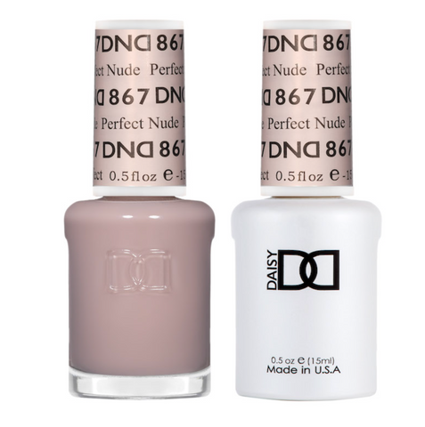 867-  DND DUO GEL - SHEER COLLECTION 2023 - PERFECT NUDE
