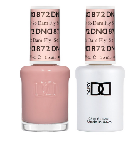 872 -  DND DUO GEL - SHEER COLLECTION 2023 - SO DAM FLY