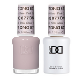 877 -  DND DUO GEL - SHEER COLLECTION 2023 - PINK GLAZE