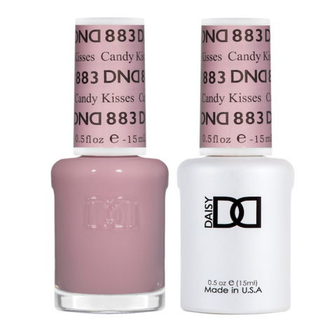 883 -  DND DUO GEL - SHEER COLLECTION 2023 - CANDY KISSES