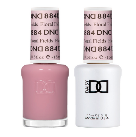884 -  DND DUO GEL - SHEER COLLECTION 2023 - FLORAL FIELDS
