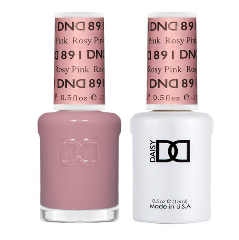 891 -  DND DUO GEL - SHEER COLLECTION 2023 - ROSY PINK