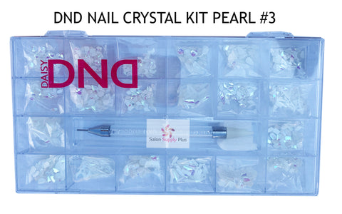 DND NAIL CRYSTAL KIT PEARL #3