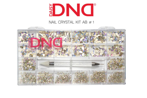 DND NAIL CRYSTAL KIT AB #1