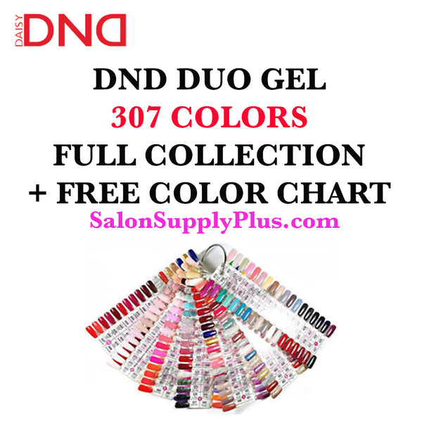 DND Duo Gel - Complete 307 Colors Collection