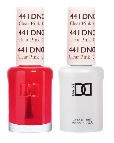 441 - DND Duo Gel - Clear Pink