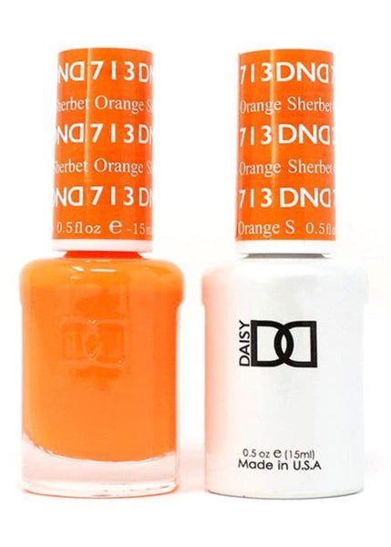 713  -  DND Duo Gel - Orange Sherbet