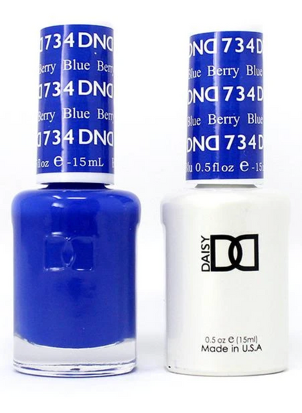 734 -  DND Duo Gel - Berry Blue