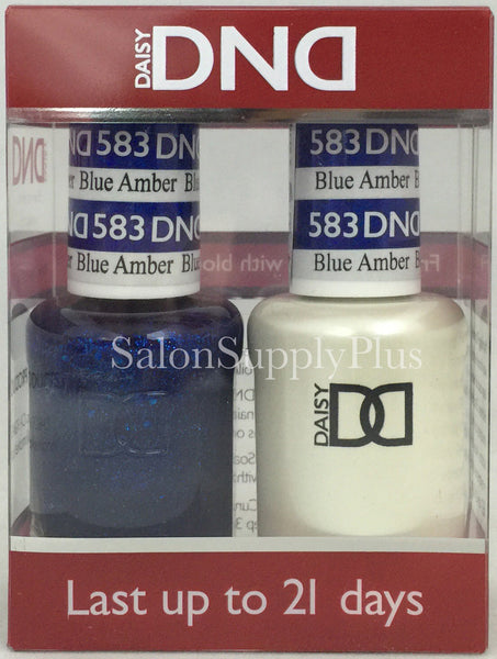 583 -DND Duo Gel - Blue Amber