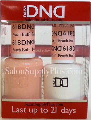 618 - DND Duo Gel - Peach Buff - (Diva Collection)