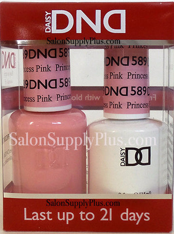 589 - DND Duo Gel - Princess Pink - (Diva Collection)