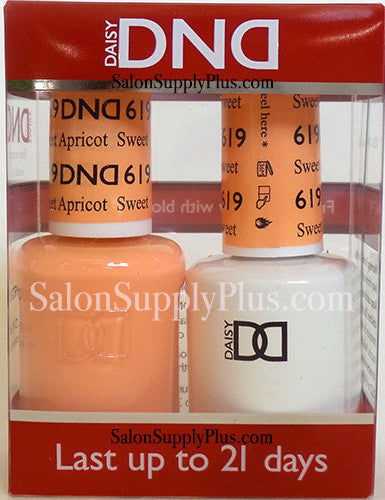 619 - DND Duo Gel - Sweet Apricot - (Diva Collection)