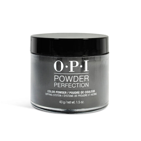 OPI Powder Perfection - BLACK ONYX  (DP T02) - 1.5 OZ