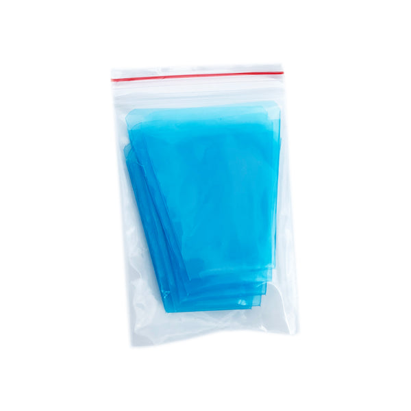 Eco- Friendly Gel Remover Wraps - 10 Count -  Blue