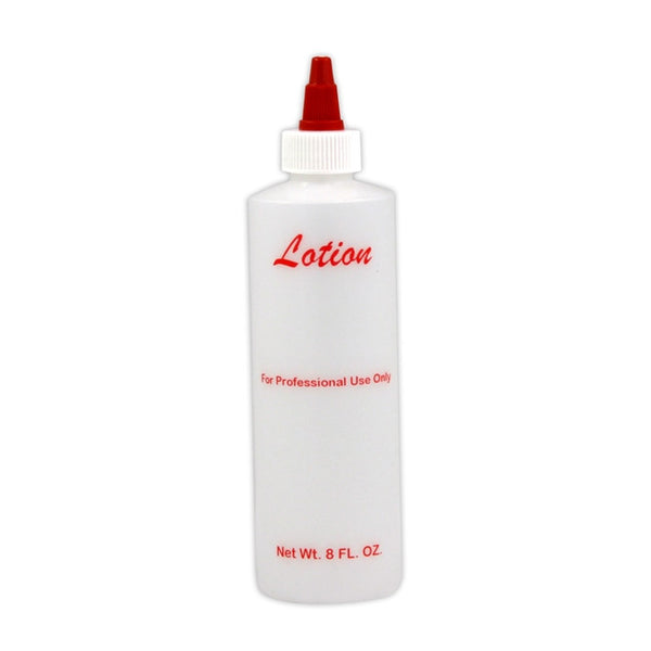 Empty Plastic Printed Lotion Bottle - 8 fl oz (Pack of 6)